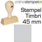 Holzstempel 45mm, bis 13 Zeilen