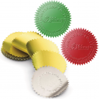 Siegeletiketten fÃ¼r PrÃ¤gezangen