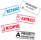 Buchhaltung Lagerstempel