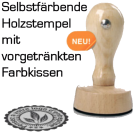 woodico selbstfÃ¤rbende Holzstempel