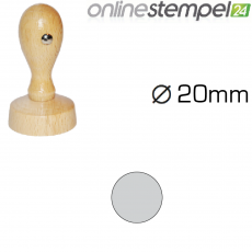 Holzstempel âˆ… 20mm