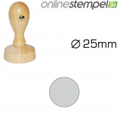 Holzstempel âˆ… 25mm
