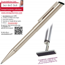 3004TG Pearl-Nickel mit Textplattengutschein