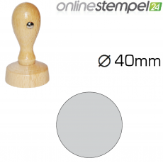 Holzstempel âˆ… 40mm