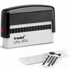 Textplatte zu Printy 4916, 70x10mm