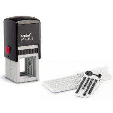 Textplatte zu Printy 4923, 30x30mm