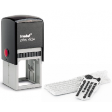 Textplatte zu Printy 4924, 40x40mm