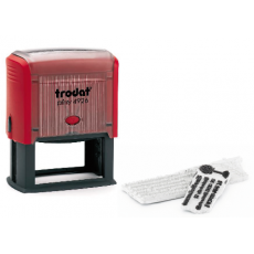 Textplatte zu Printy 4925, 82x25mm