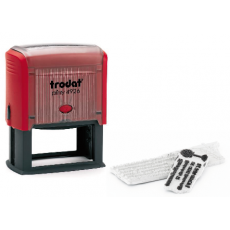 Textplatte zu Printy 4926, 73x36mm