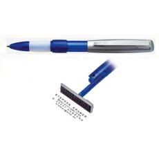 50692 Blau/Silber mit Textplattengutschein