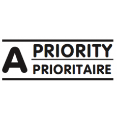 Printy 4911 "A-Priority" 38x14mm