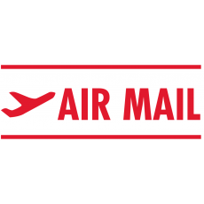 Printy 4911 "Airmail" 38x14mm