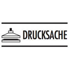 Printy 4911 "Drucksache" 38x14mm