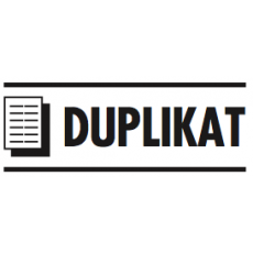 Printy 4911 "Duplikat" 38x14mm