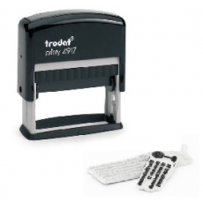 Textplatte zu Printy 4917, 50x10mm