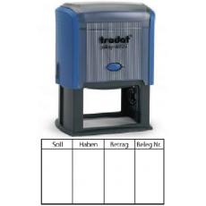 Kontierung 27-K3 blau ca.61x32mm