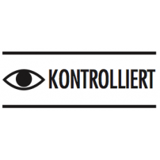 Printy 4911 "Kontrolliert" 38x14mm