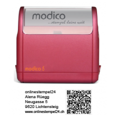 modico 5 rot QR 63x24mm