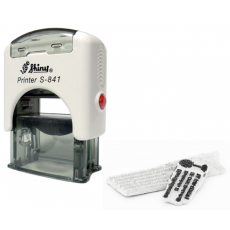 Stempelplatte zu Shiny S-841, 26x10mm