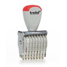 Trodat Classic 1538 Ziffernstempel, 8 BÃ¤nder