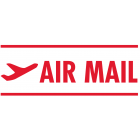 Printy 4911 "Airmail" 38x14mm