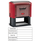 Kontierung 26-K1 rot ca.73x36mm