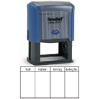 Kontierung 27-K3 blau ca.61x32mm