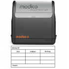 Kontierung m6-K4 schwarz ca.63x33mm