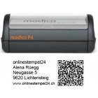 modico P4 schwarz QR 57x20mm
