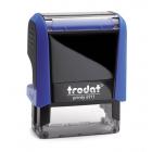 Printy 4911  blau 38x14mm