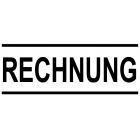 Printy 4911 "RECHNUNG" 38x14mm