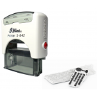 Stempelplatte zu Shiny S-842, 38x14mm