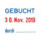 Dater 5430/L Datumstempel (3 Lagertexte)