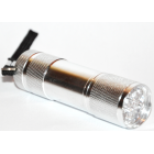 "UV" Lampe Aluminium 9 LED