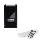 Textplatte zu Printy 4907, 13x6mm